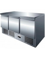 MESA DE PREPARACIÓN REFRIGERADA 3 PUERTAS EL HOSTELERO E903TOPH