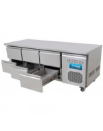 MESA REFRIGERADA SERIE 700 6 CAJONES CON PETO