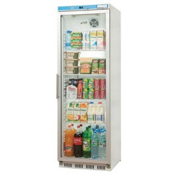 ARMARIO REFRIGERADO ACERO INOX CON PUERTA DE CRISTAL 400 LITROS