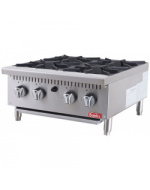 COCINA PROFESIONAL DE GAS SOBRE ENCIMERA 4 FUEGOS 25 KW 615x700x322 MM