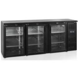 MESA BACKBAR REFRIGERADA 3 PUERTAS CRISTAL TEFCOLD CBC310G