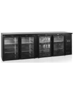 MESA REFRIGERADA 4 PUERTAS CRISTAL BACKBAR TEFCOLD CBC410G