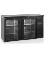 MESA FRÍA SNACKBAR 2 PUERTAS CRISTAL TEFCOLD CBC210G