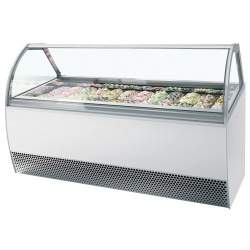 VITRINA PARA HELADOS ARTESANALES 24 SABORES ISA - TEFCOLD MILLENNIUM LX24