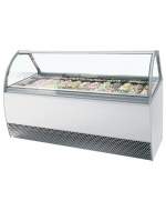 VITRINA PARA HELADOS ARTESANALES 24 SABORES ISA - TEFCOLD MILLENNIUM LX24