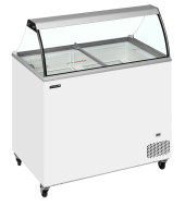 VITRINA PARA HELADOS DE GAMA ECONÓMICA IC301SC+SO