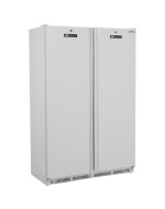 ARMARIO PROFESIONAL SIDE BY SIDE 1 PUERTA REFRIGERACIÓN 1 PUERTA CONGELACIÓN APS-802 HC MIXTO