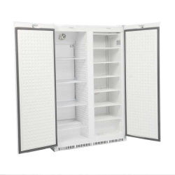 ARMARIO PROFESIONAL SIDE BY SIDE 1 PUERTA REFRIGERACIÓN 1 PUERTA CONGELACIÓN APS-802 HC MIXTO