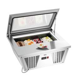 VITRINA DE HELADOS COMPACTA SOBREMESA 4X6.5L BARTSCHER