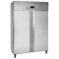 ARMARIO REFRIGERADO CON RUEDAS 2 PUERTAS 1000 LITROS TEFCOLD RK1010