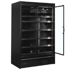 REFRIGERADOR VERTICAL 2 PUERTAS CRISTAL GRAN CAPACIDAD EHMDCA1250HB