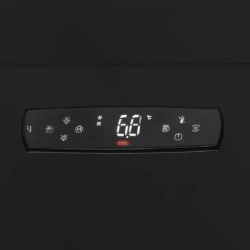 REFRIGERADOR VERTICAL 2 PUERTAS CRISTAL GRAN CAPACIDAD EHMDCA1250HB