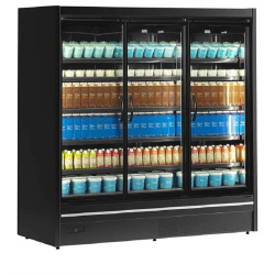 VITRINA REFRIGERADOR VERTICAL 3 PUERTAS CRISTAL MDCA1875HB