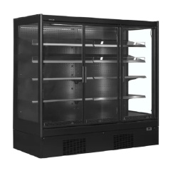 REFRIGERADOR VERTICAL 3 PUERTAS CON DOBLE ACRISTALAMIENTO EHEXTRA1875CD
