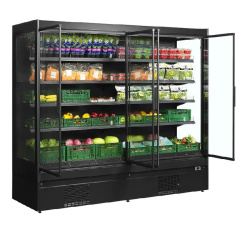 MURAL EXPOSITOR REFRIGERADO SUPERMERCADO 2.6 METROS EXTRA2500CDACRISTALAMIENTO EHEXTRA2500CD