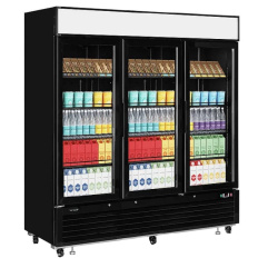 MURAL REFRIGERADOR VERTICAL 2 PUERTAS CRISTAL TEFCOLD LGC7500B