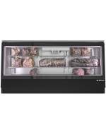 VITRINA MOSTRADOR PARA MADURACIÓN DE CARNE 2 METROS NEGRO INFRICO