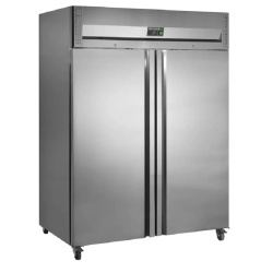 ARMARIO CONGELADOR VERTICAL GN2/1 2 PUERTAS 1300L TEFCOLD RF1420X1