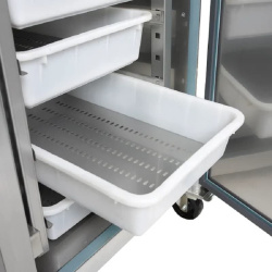 ARMARIO NEVERA PARA PESCADO FRESCO ACERO INOXIDABLE TEFCOLD RKS600