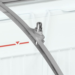 CONGELADOR HORIZONTAL TAPAS DESLIZANTES CRITAL CURVO TEFCOLD IC551SCEB