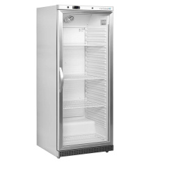 REFRIGERADOR EXPOSITOR CON ESTANTES AJUSTABLES TEFCOLD UR400SG