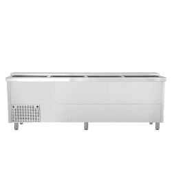 BOTELLERO 4 COMPARTIMENTOS 2505x565x930 mm TEFCOLD BHC250X1