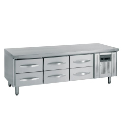 MESA REFRIGERADOR 6 CAJONES GN1/1 TEFCOLD UC5360