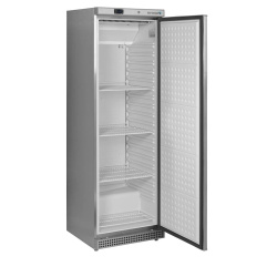 REFRIGERADOR VERTICAL 361L ACABADO EXTERIOR INOX TEFCOLD UR400X1