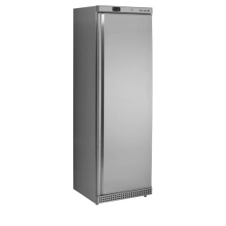 REFRIGERADOR VERTICAL 361L ACABADO EXTERIOR INOX TEFCOLD UR400X1