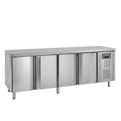 MESA FRÍA 4 PUERTAS 2230x700x860mm TEFCOLD CK7410X1