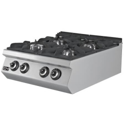 COCINA PROFESIONAL A GAS 4 x 8,74 KW FONDO 900MM EMPPLS7KG020