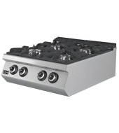 COCINA PROFESIONAL A GAS 4 x 8,74 KW FONDO 900MM EMPPLS7KG020