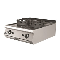 COCINA WOK A GAS 2 x 18 KW FONDO 700MM EMPPLS7WK020