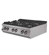 COCINA PROFESIONAL A GAS 6 x 7,15 KW FONDO 700MM EMPPLS7KG030