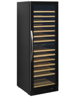 ARMARIO NEVERA PARA VINOS NEGRO DOBLE TEMPERATURA 163 BOTELLAS TFW400-2F
