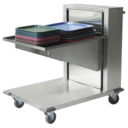 CARRO DE SERVICIO SISTEMA ELEVACIÓN BANDEJAS AJUSTABLE