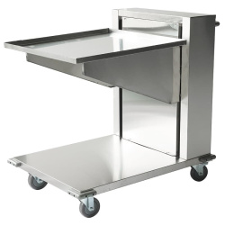 CARRO DE SERVICIO SISTEMA ELEVACIÓN BANDEJAS AJUSTABLE