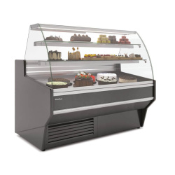 VITRINA PASTELERA REFRIGERADA DOCRILUC VEP-9-13-C ACABADO NEGRO