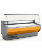 VITRINA EXPOSITORA REFRIGERADA DOCRILUC VED-8-C CRISTAL CURVO FONDO 800