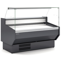 VITRINA REFRIGERADA DOCRILUC CRISTAL DOBLE RECTO FONDO 94 NERIA VED-9-RR