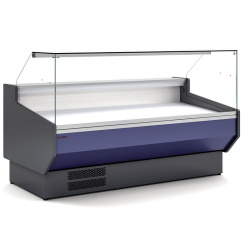 VITRINA FRIGORÍFICA VENTILADA GRAN CAPACIDAD CRISTAL RECTO FONDO 108CM VED-10-RR