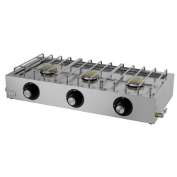 FOGONES DE GAS INDUSTRIAL ECO 3 QUEMADORES 3,3+3,3+3,3kW HRF BASIC FOGONES DE GAS INDUSTRIAL ECO 3 QUEMADORES 3,3+3,3+3,3kW HRF BASIC