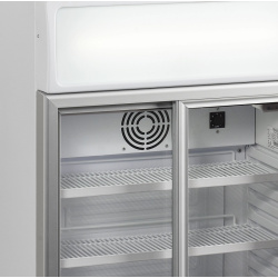 EXPOSITOR FRIGORÍFICO PUERTAS CRISTAL CORREDERA TEFCOLD FSC100 EXPOSITOR FRIGORÍFICO PUERTAS CRISTAL CORREDERA TEFCOLD FSC100