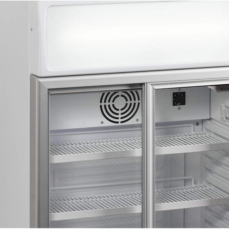 EXPOSITOR FRIGORÍFICO PUERTAS CRISTAL CORREDERA TEFCOLD FSC100 EXPOSITOR FRIGORÍFICO PUERTAS CRISTAL CORREDERA TEFCOLD FSC100