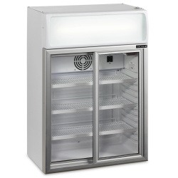 NEVERA EXPOSITORA SOBREMESA 100 LITROS PUERTAS CORREDERAS TEFCOLD FSC100 NEVERA EXPOSITORA SOBREMESA 100 LITROS PUERTAS CORREDERAS TEFCOLD FSC100