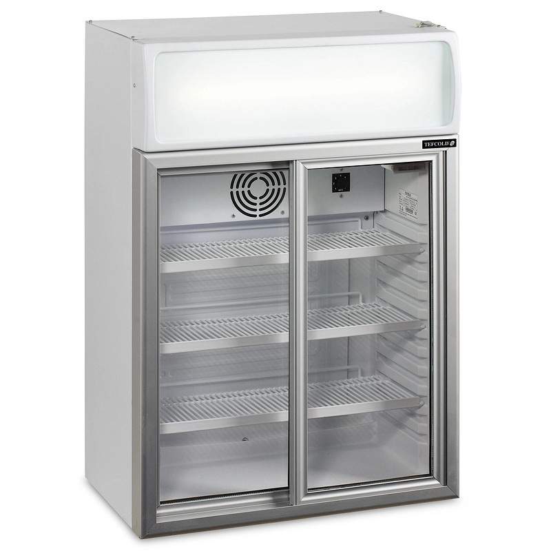 NEVERA EXPOSITORA SOBREMESA 100 LITROS PUERTAS CORREDERAS TEFCOLD FSC100 NEVERA EXPOSITORA SOBREMESA 100 LITROS PUERTAS CORREDERAS TEFCOLD FSC100