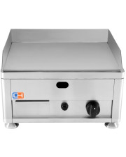 PLANCHA DE GAS PROFESIONAL 50 CM ACERO RECTIFICADO 10 MM GGN-500