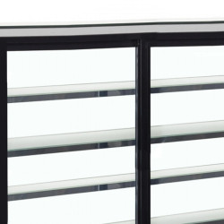 VITRINA FRÍA PASTELERÍA 120 CM CRISTAL RECTO TEFCOLD LPD1203F/BLACK VITRINA FRÍA PASTELERÍA 120 CM CRISTAL RECTO TEFCOLD LPD1203F/BLACK