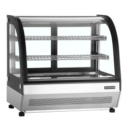 VITRINA PASTELERA DE SOBREMOSTRADOR CRISTAL CURVO TEFCOLD LCT750C/BLACK
