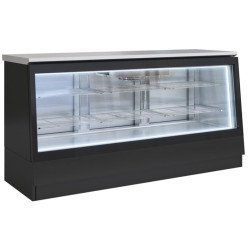EXPOSITOR REFRIGERADO ACABADO NEGRO 1,4 METROS INFRICO VC 1400 B